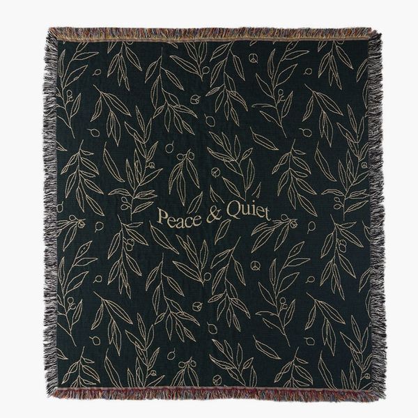 Museum of Peace & Quiet SSENSE Exclusive Woven Tapestry Blanket