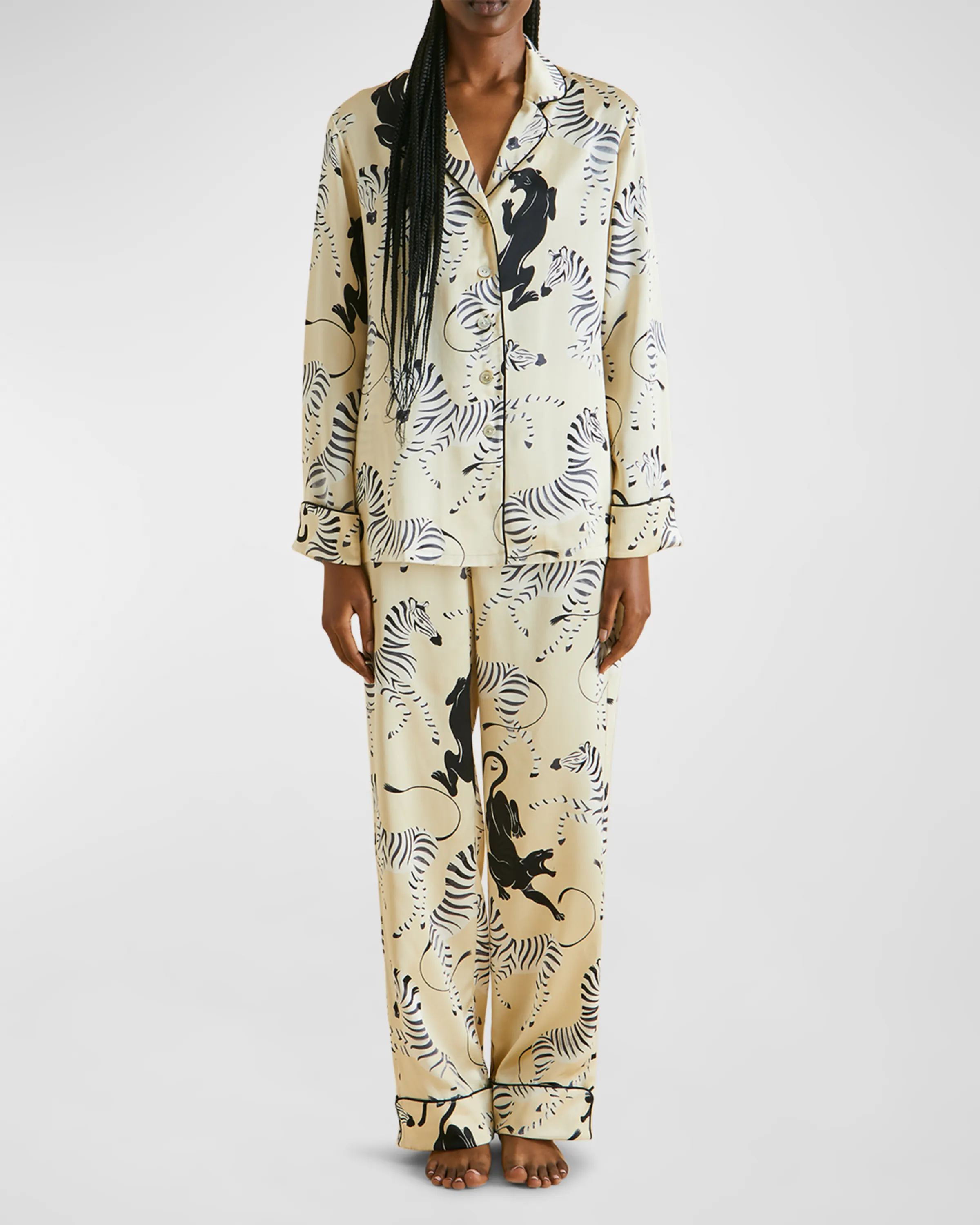 Women's Luxury Pajama Sets, Silk & Cotton
