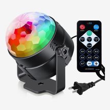 Luditek Sound Activated Party Lights With Remote Control