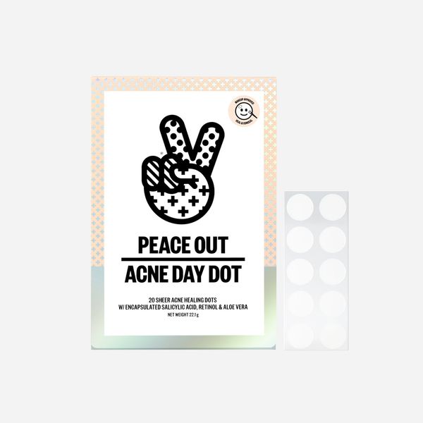 Peace Out Acne Day Dots