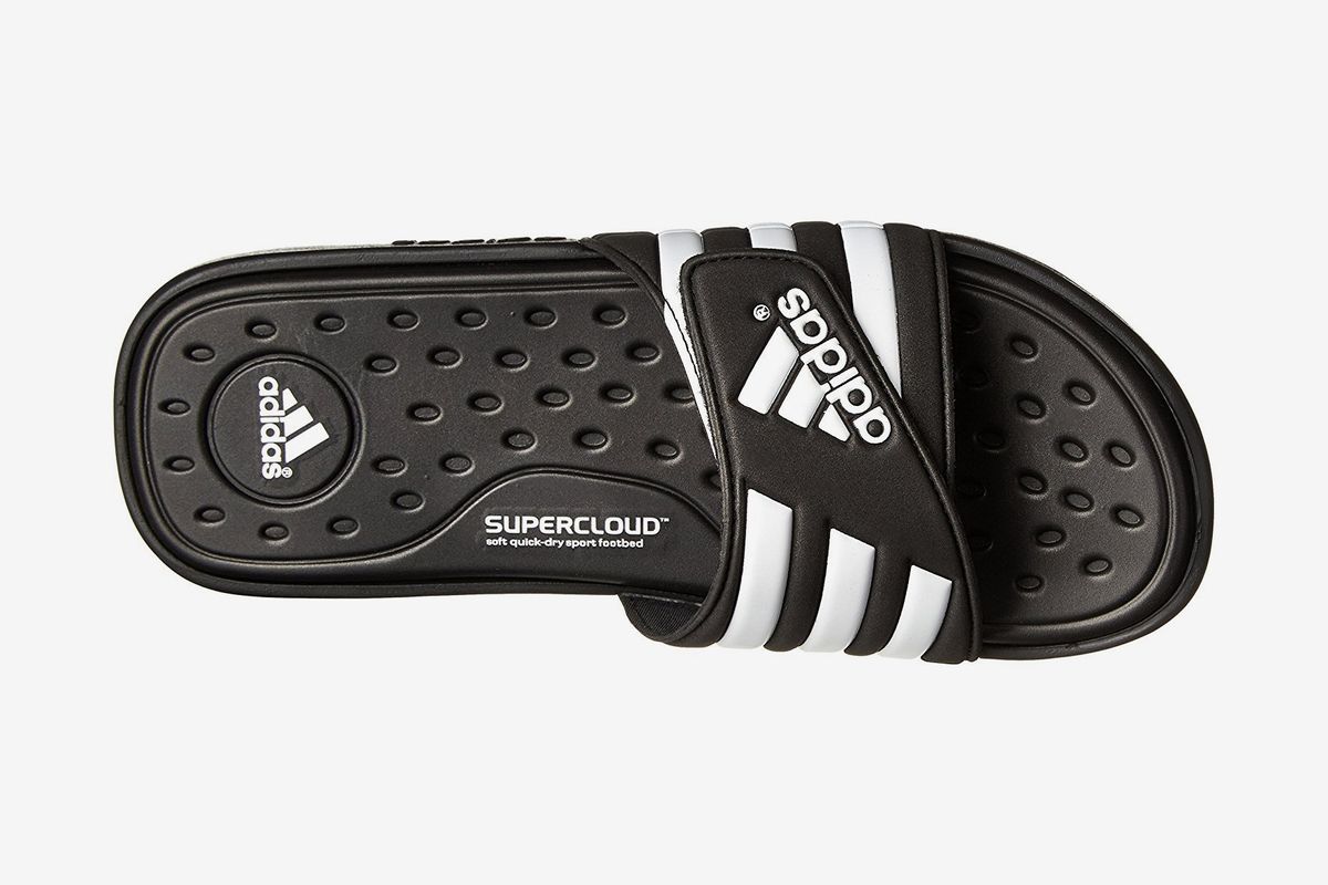 Mens Adjustable Slippers Sports Shower Slide Flip Flop Sandals 