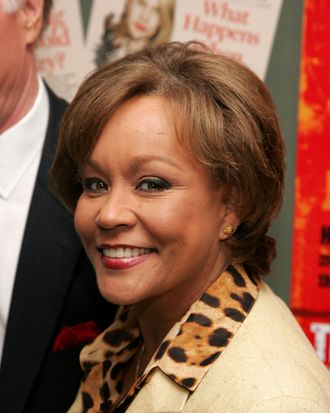 TV Anchor Sue Simmons attends the New York Premiere of 