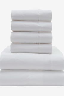 Elite Home 800 Thread Count Cotton-Rich Sheet Set with Bonus Pillowcases