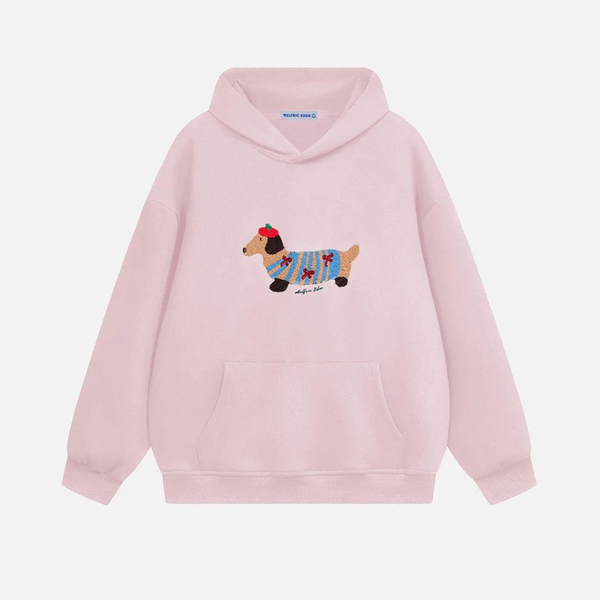 Aelfric Eden Cartoon Dachshund Hoodie