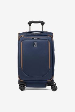 Travelpro Crew Classic Softside Carry-On Luggage, Blue, 21-Inch