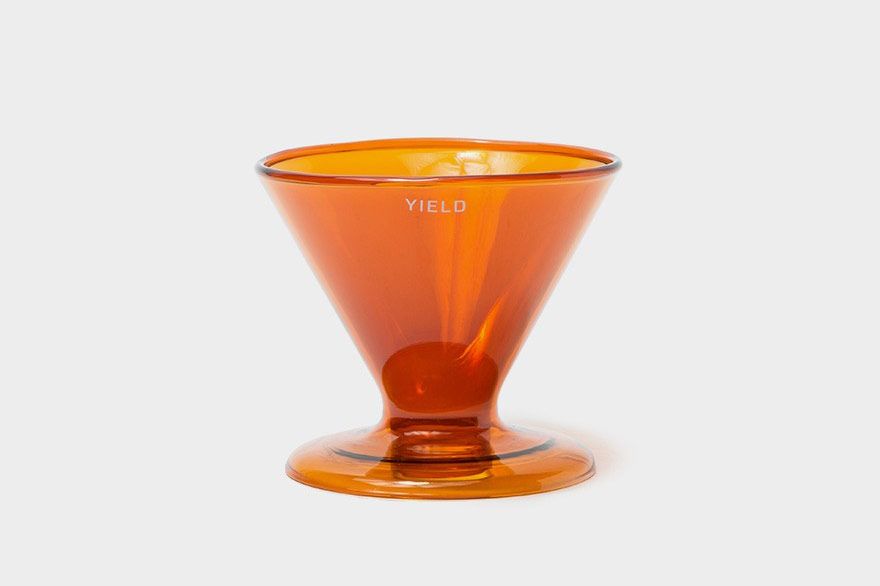 Yield Pour-Over Glass Carafe - Amber
