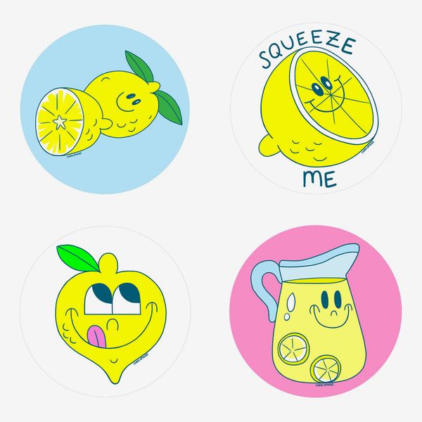 Beautiful Days Scratch and Sniff Stickers - Lemon