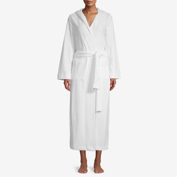 white bathrobe for women