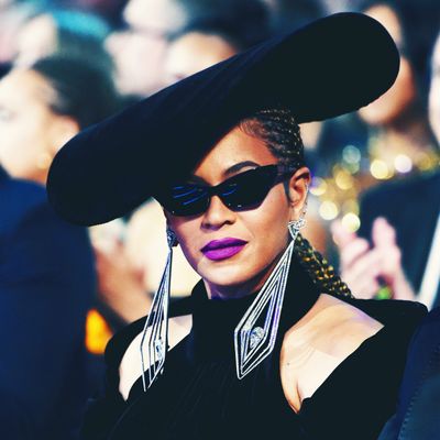 Beyoncé at the 2018 Grammy Awards.