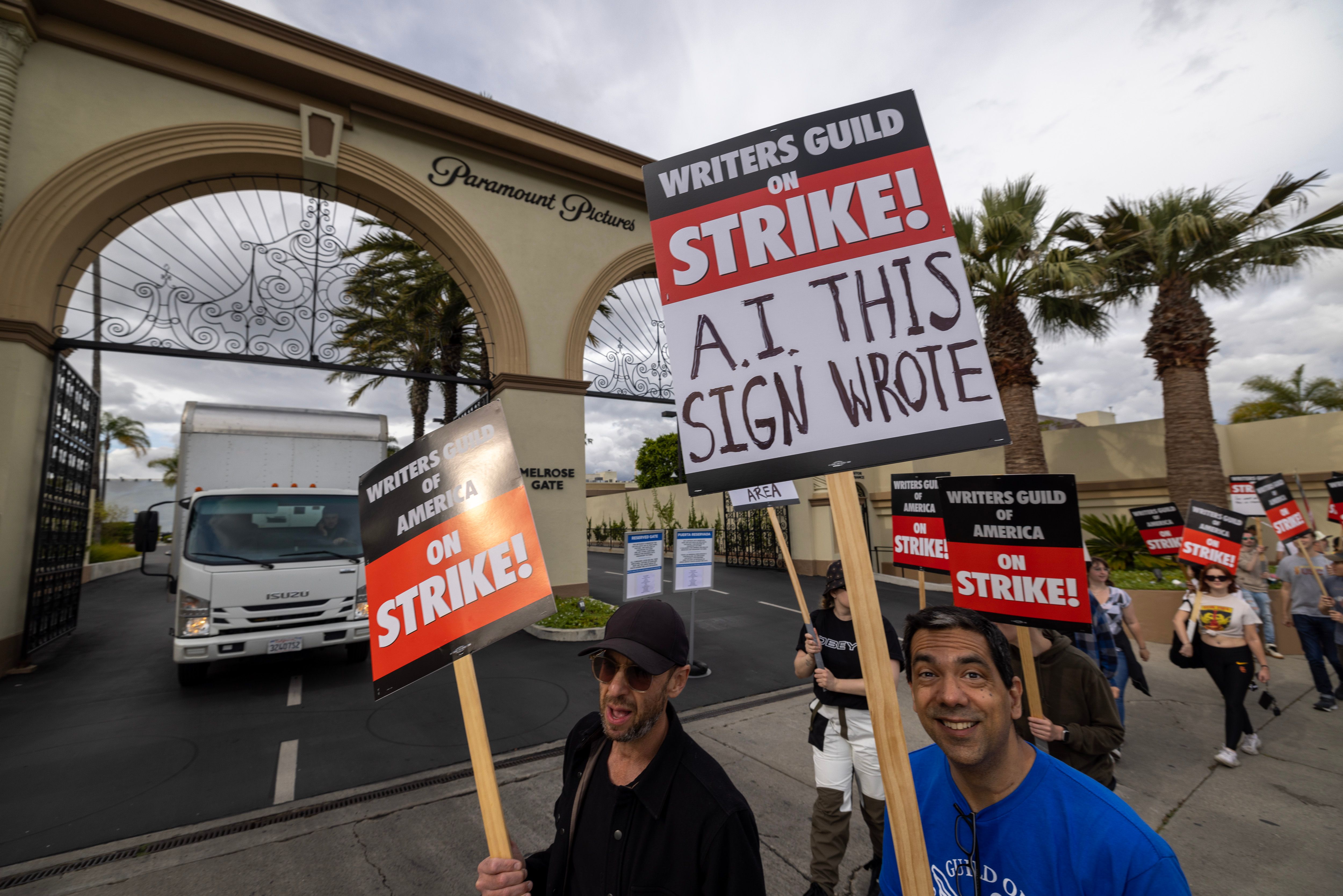 In Hollywood Strike, AI Is Nemesis - WSJ