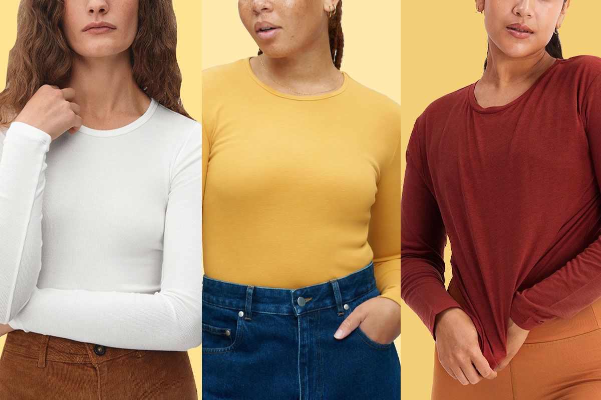 The 18 Best Long-Sleeve T-Shirts for Women, Hands Down