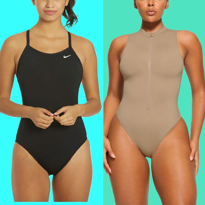 beautyin Women's One Piece Athletic Pro Water Aerobics Swimsuits Swimming  Suits