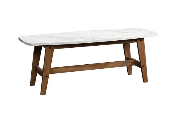 Best Coffee Tables And Living Room, Homelegance Saluki Mid Century Two Tier End Table Cherry Wood