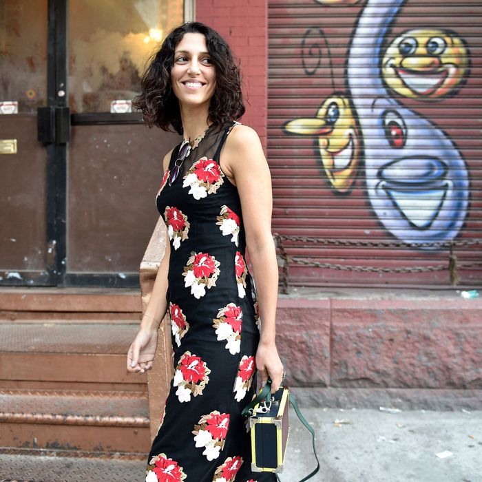 black floral summer dress