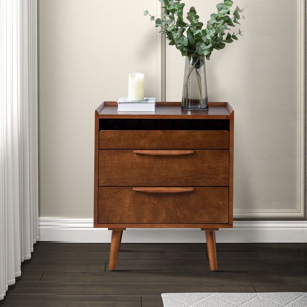 Corrigan Studio Sebrina Mid-century Modern End Table