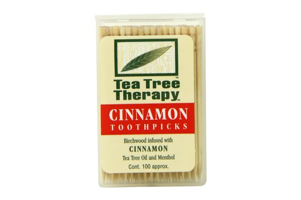 Tea Tree Therapy Cinnamon Toothpicks