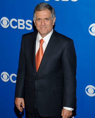 Les Moonves attends the CBS Upfront 2012 at The Tent at Lincoln Center on May 16, 2012 in New York City.