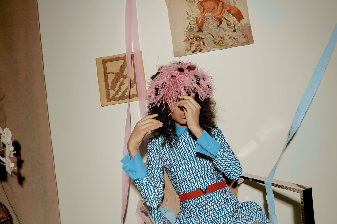 Pose's Indya Moore Louis Vuitton Pre-Fall 2019 Lookbook