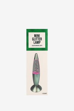 Festive Voice Mini Glitter Lamp