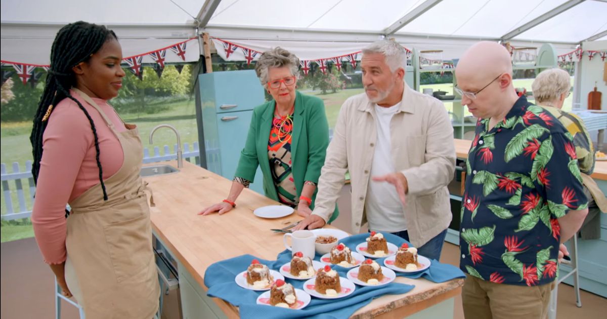 Great British Baking Show: Pudding Their Best Foot Forward