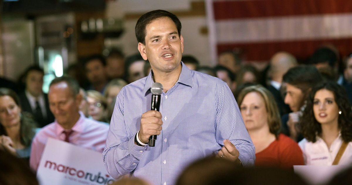 Marco Rubio: Let Me Be Your Front Man, Republicans