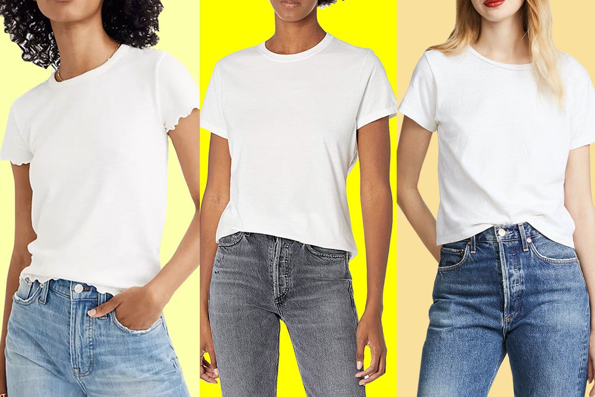 11 Best White T-shirts for Women 2022 | The Strategist