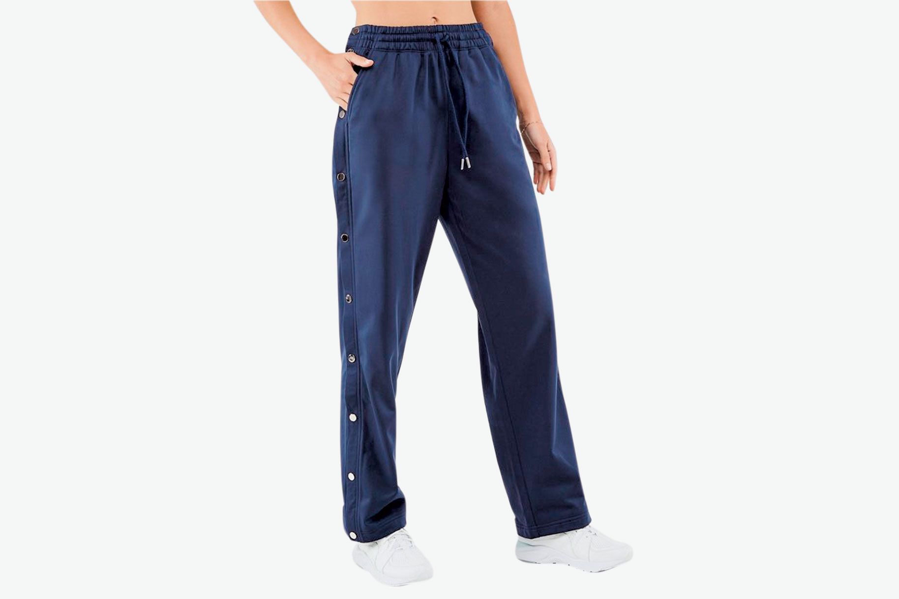 Forever Womens Brooklyn Print Bottom Jogging Track Pant Full Length Trousers 