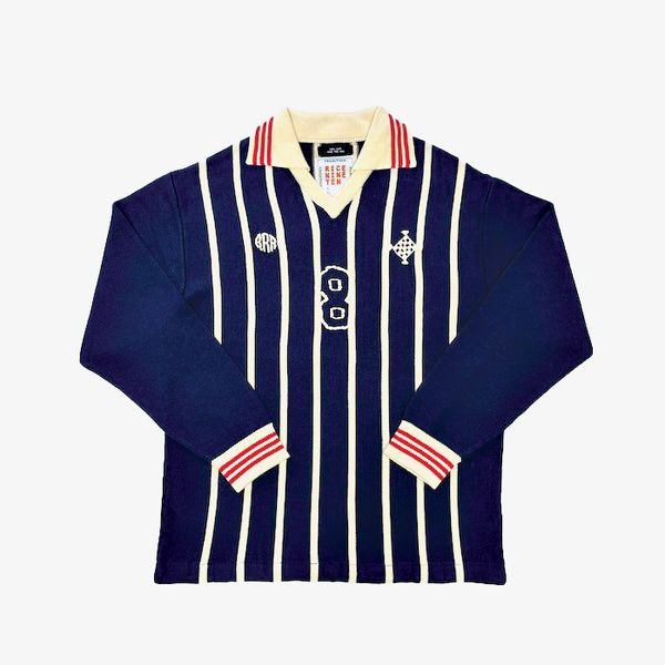 Rice Nine Ten Knitting Long Sleeve Soccer Jersey