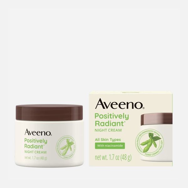 Aveeno Positively Radiant Intensive Night Cream With Vitamin B3