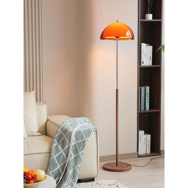 Latitude Run 63” H Mushroom Floor Lamp
