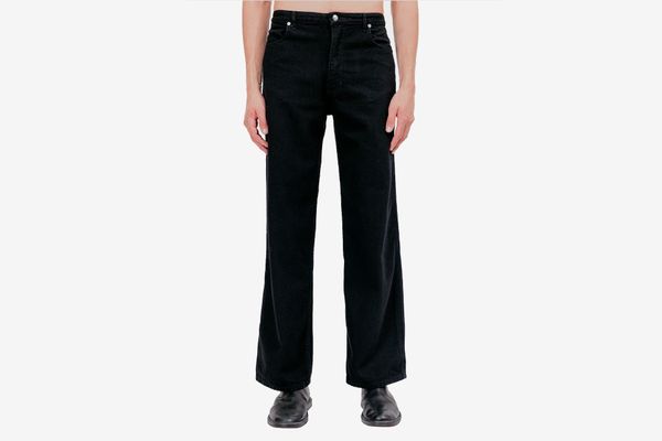 Eckhaus Latta’s Wide Leg Jeans, Almost Black
