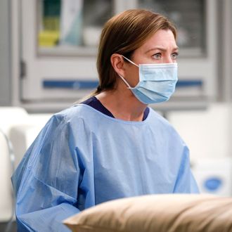 Ellen Pompeo in Grey's Anatomy.