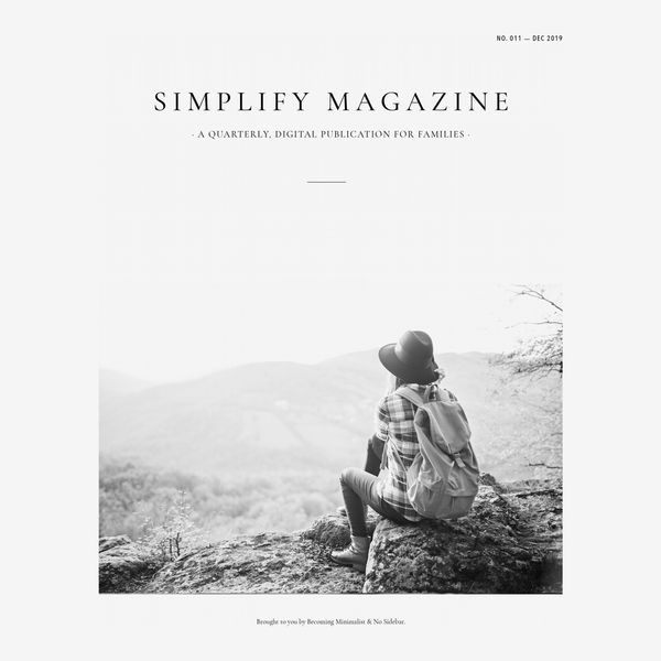 ‘Simplify Magazine’ Lifetime Subscription 