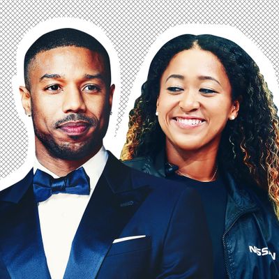 Naomi Osaka and Michael B. Jordan.