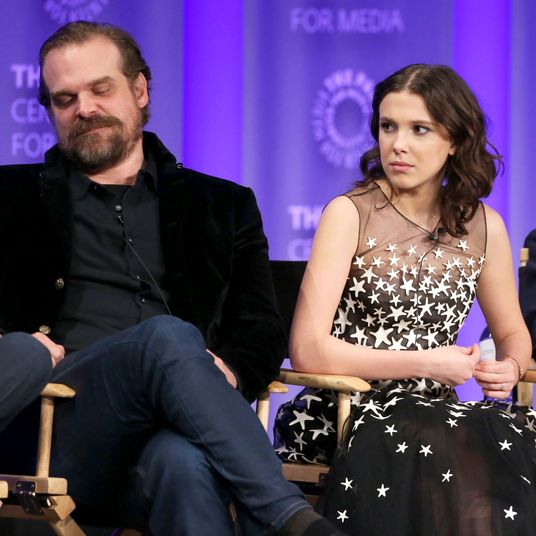 'Stranger Things' TV show presentation, Panel, Paleyfest, Los Angeles, USA - 25 Mar 2018