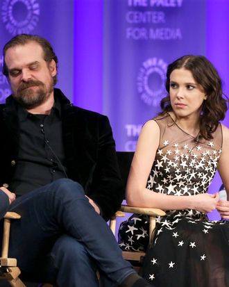 ‘Stranger Things’ TV show presentation, Panel, Paleyfest, Los Angeles, USA - 25 Mar 2018