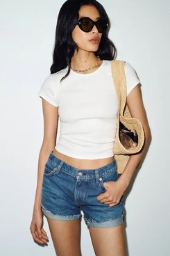 Reformation Sutton Low Rise 2.5” Slouchy Jean Shorts