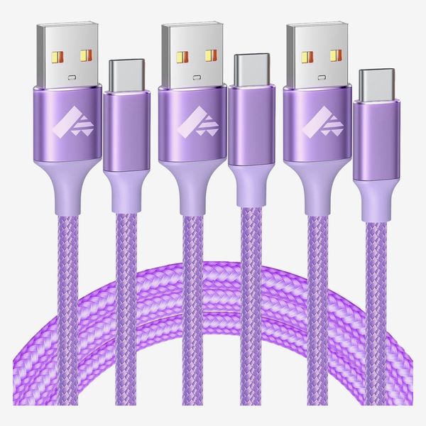 XUDUO USB C Cable, [3 Pack 6FT]