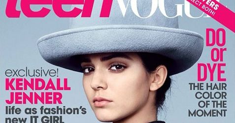 Kendall Jenner Is on the Cover of Teen Vogue