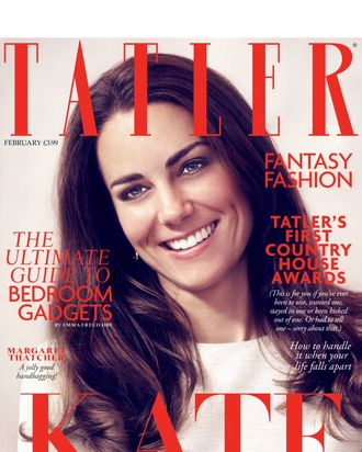 British Tatler's February 2012 cover.