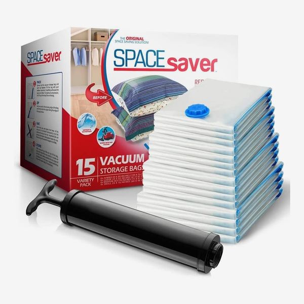 Spacesaver Vacuum Storage Bag, Variety 15 Pack
