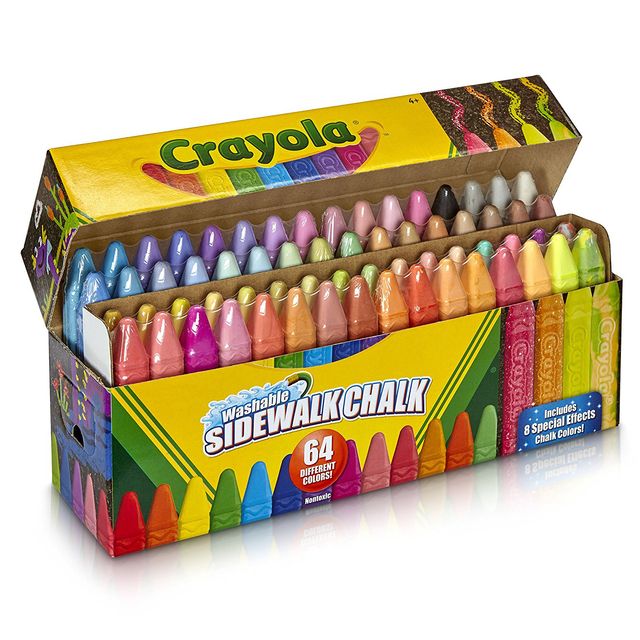 Crayola Ultimate Sidewalk Chalk Collection - 64-Count