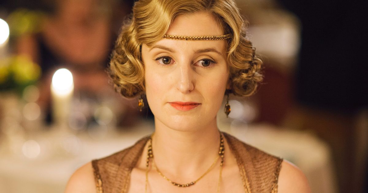 downton abbey edith daughter