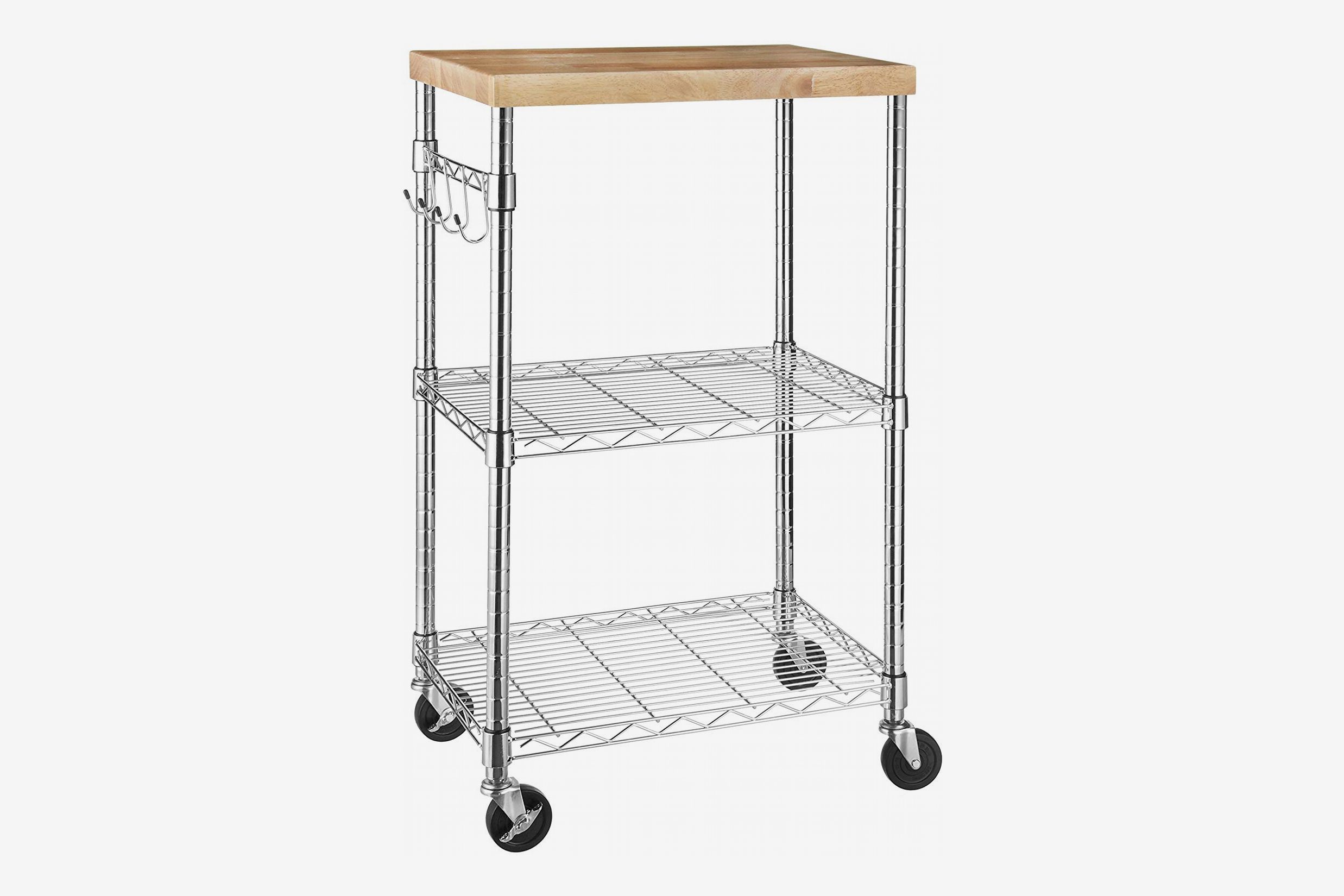 Simple utilitarian kitchen cart for extra counter space : r/woodworking