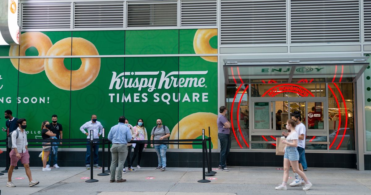 Krispy Kreme Opens Flagship Store In Times Square