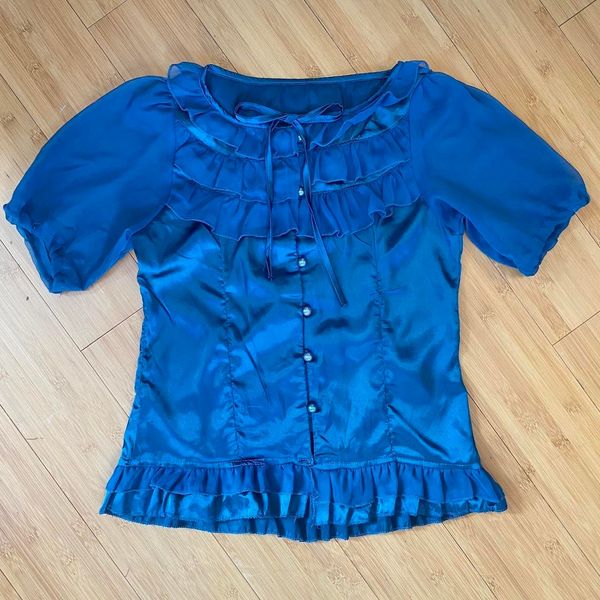 Women's Blue Blouse