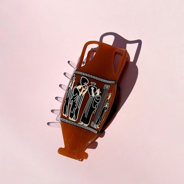 Hey Ricochet Greek Amphora Claw Clip