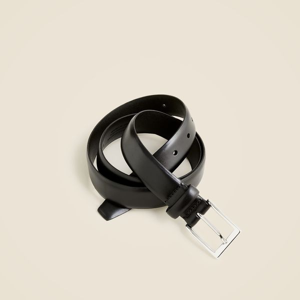 J.Crew Italian Leather Dress Belt
