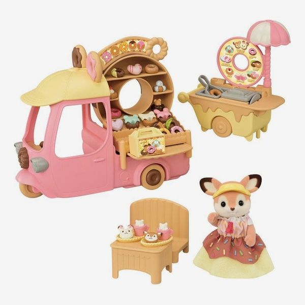 Calico Critters Dip Dip Donuts Wagon