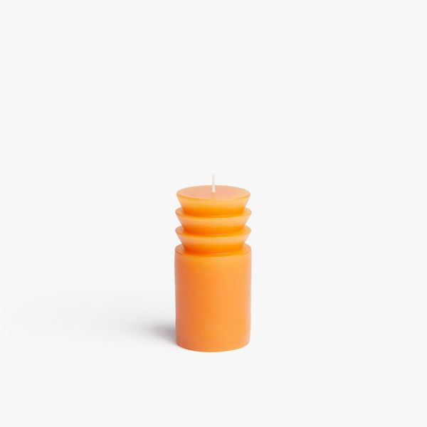 Areaware Small Terracotta Totem Candle